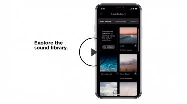 Explore the sound library